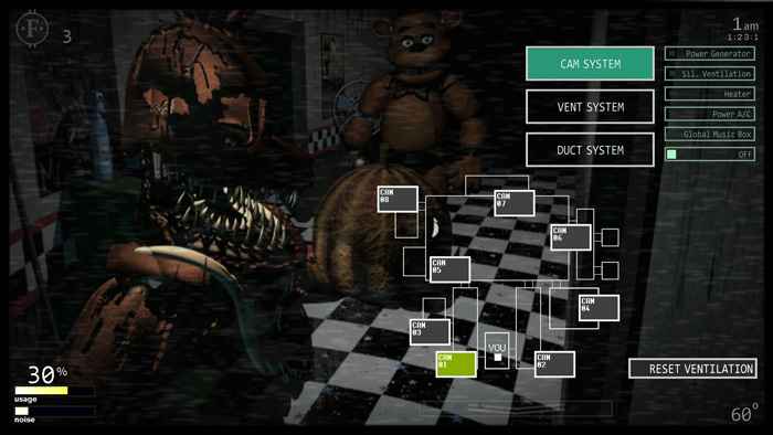 fnaf ultimate custom night demo gamejolt