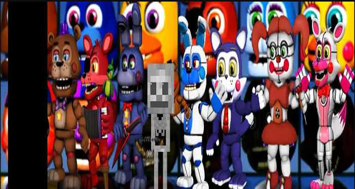 five nights at candys 3 simulator