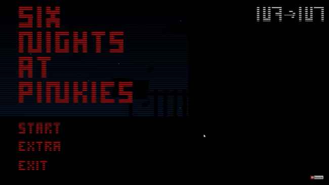 five nights at pinkies games