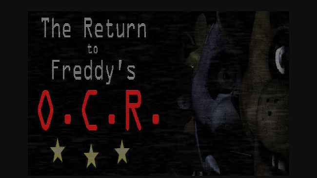 The Return To Freddy's: O.C.R. Free Download