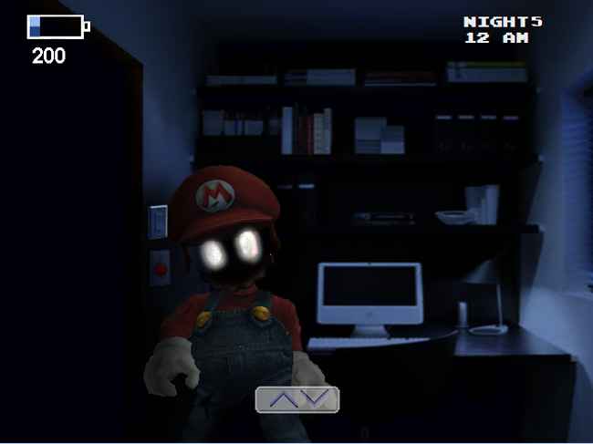 playing five nights at warios 3