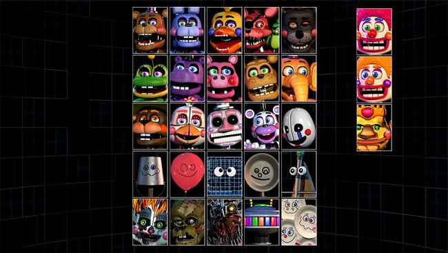 fnaf ultimate custom night demo gamejolt