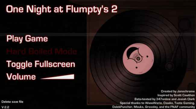 play one night at flumptys 2 for free