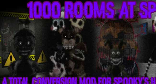 1000 Rooms at Spooky's - A SHoJ FNaF mod! download for PC