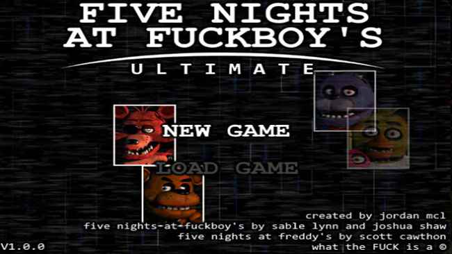Five Nights at F*ckboy's Ultimate Free Download