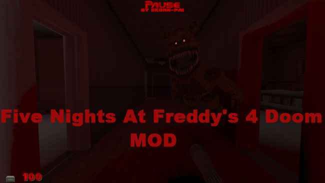 Five Nights At Freddy's 4 Doom Mod Free Download At FNAF-GameJolt