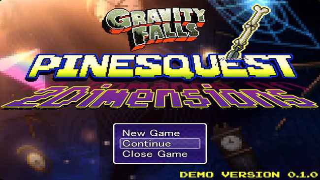 Gravity Falls: PinesQuest 2D Free Download