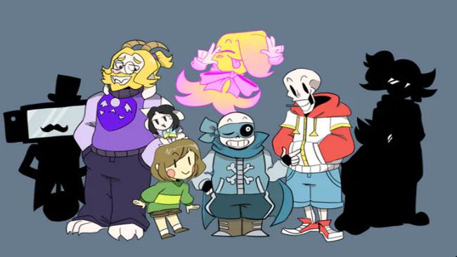 Other version underswap Sans battle! [undertale fangame] 