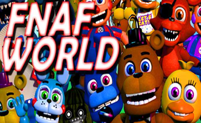 fnaf world simulator apk mod