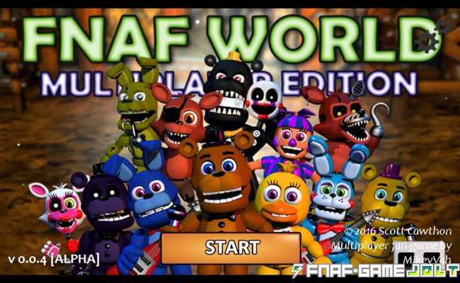 fnaf world update 2 online