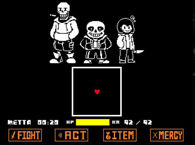 Undertale Bad Time Simulator - Colaboratory