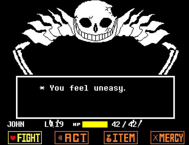 undertale free online sans fight