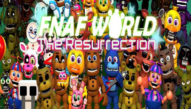 fnaf world update 3 trailer