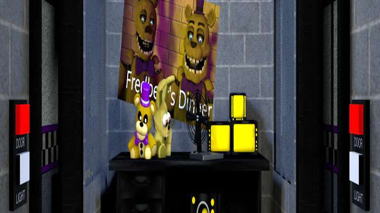 Ultimate Custom Night - Fixed Nightmare Animatronics + Fredbear's Family  Diner office (Mod) by NIXORY - Game Jolt